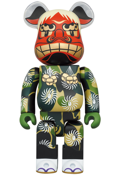 MEDICOM TOY - BE@RBRICK BAPE(R) 招き猫 銀メッキ／達磨 金メッキ