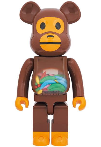 BE@RBRICK BABY MILO(R) AND BANANA 1000％