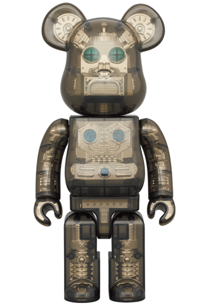 MEDICOM TOY - BE@RBRICK HxS(HIROTA SAIGANSHO) 400% CLEAR BLACK