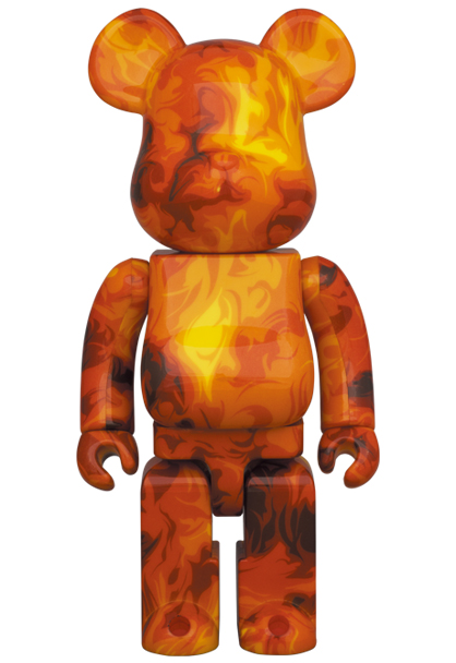 Bearbrick SSUR Fire 400% & 100%