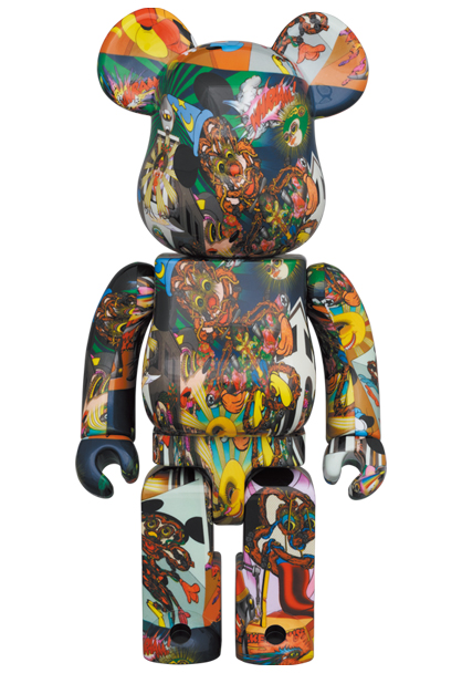 BE@RBRICK 田名網敬一 100&400% 黒 ベアブリック