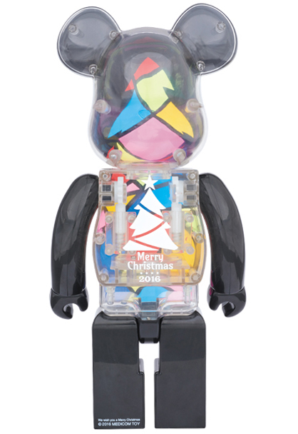 C.J.MART / 2016 Xmas BE@RBRICK Stained-glass tree Snow white