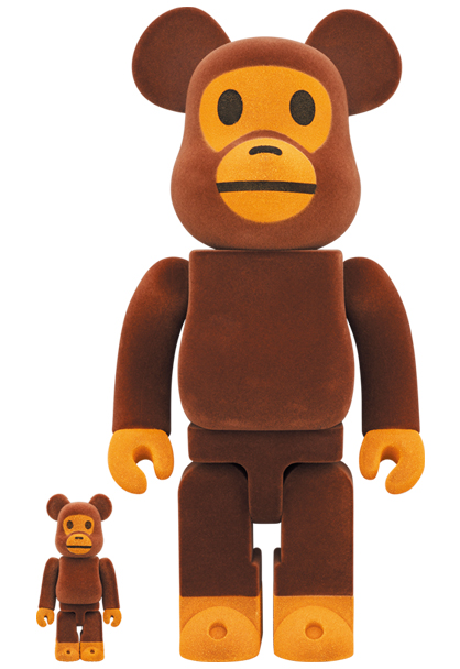 BE@RBRICK BABY MILO Flocky Ver 100％ 400％