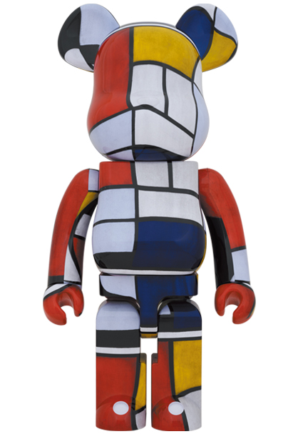 フィギュアBE@RBRICK Piet Mondrian 1000％ モンドリアン