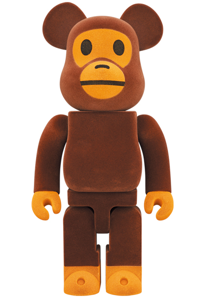 BE@RBRICK BABY MILO(R) Flocky Ver. 100％ & 400