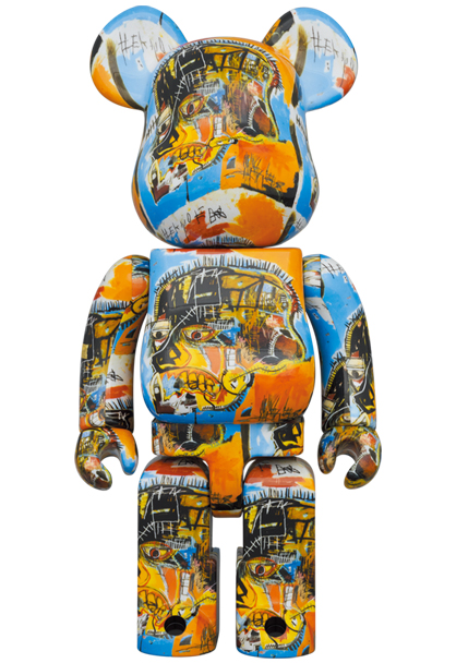 BE@RBRICK JEAN-MICHEL BASQUIAT 100％&400％