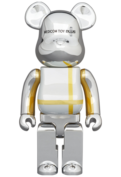 BE@RBRICK SILVER CHROME Ver. 100％ & 400％