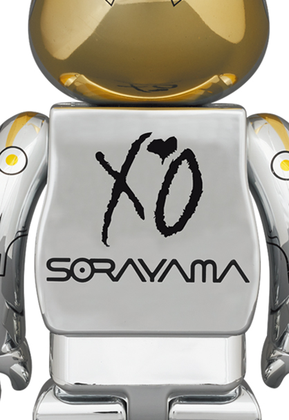 BE@RBRICK SORAYAMA×THE WEEKND 100％&400％おもちゃ/ぬいぐるみ