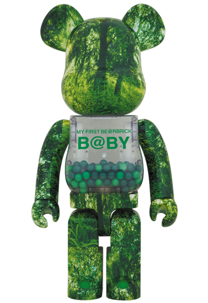 MY FIRST BE@RBRICK  FOREST GREEN