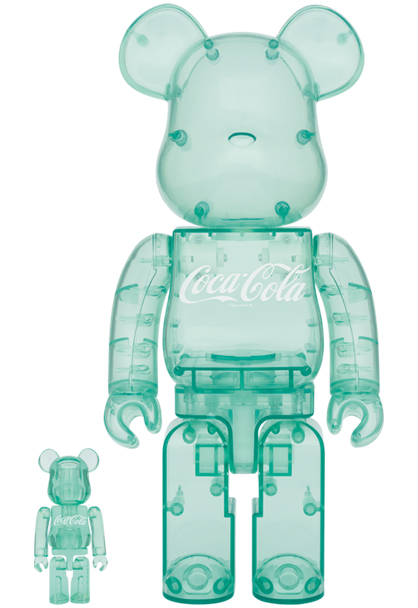 MEDICOM TOY - BE@RBRICK Coca-Cola GEORGIA GREEN 100％ & 400％
