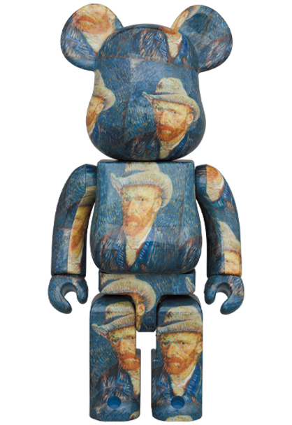 MEDICOM TOY - BE@RBRICK「Van Gogh Museum」Self-Portrait with Grey ...