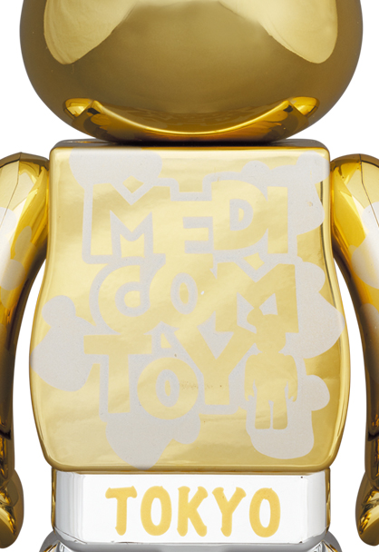 輝く高品質な 金メッキ はっぴ東京 BE@RBRICK - TOY MEDICOM 100％ 400％ & キャラクターグッズ
