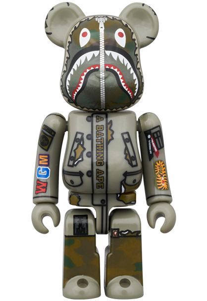 BE@RBRICK BAPE ALPHA 100％ & 400％