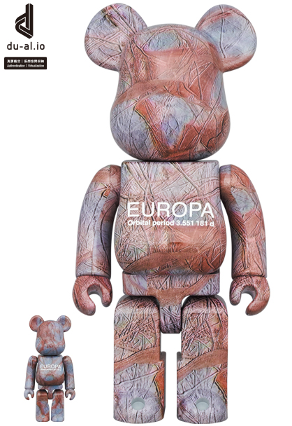 EUROPA BE@RBRICK 100％ & 400％