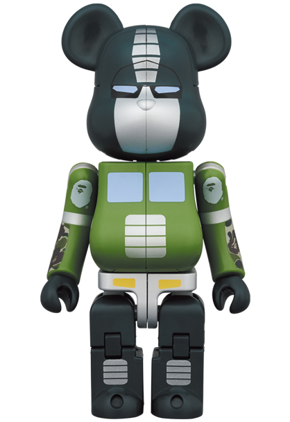 おもちゃBE@RBRICK TRANSFORMERS BAPE ベアブリック　ベイプ