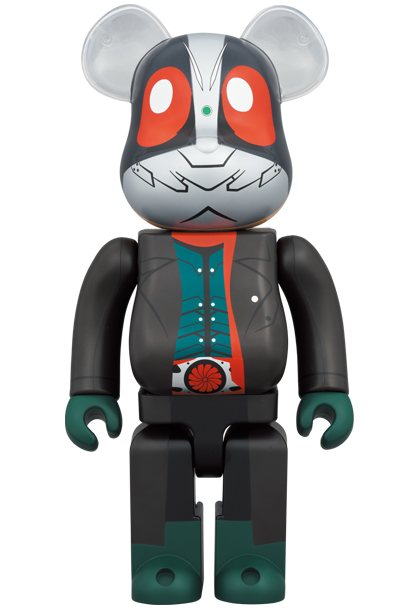 ＢＥ＠ＲＢＲＩＣＫ ベアブリック  仮面ライダー新２号 １００％＆４００％セット