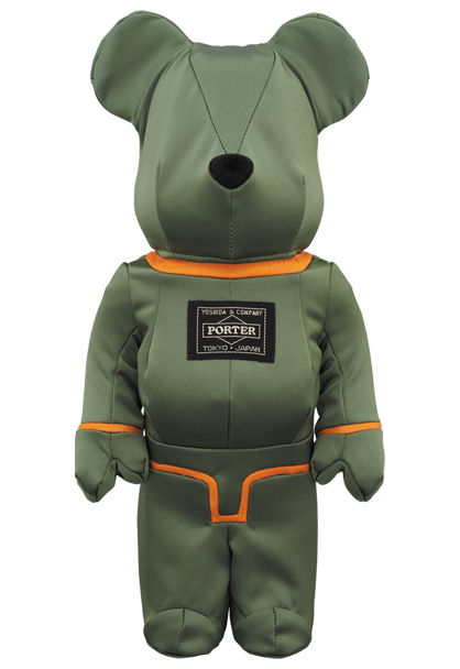 MEDICOM TOY - PORTER × BE@RBRICK 400％ TANKER SAGE GREEN Special 