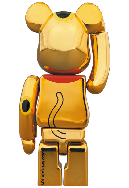 BE@RBRICK 招き猫 金メッキ 金運 参 100% マルチカラーセット