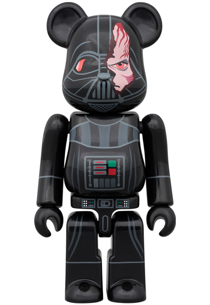 メディコムトイBE@RBRICK DARTH VADER Chrome 100％&400％