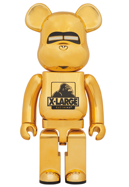 MEDICOM TOY - BE@RBRICK XLARGE(R) × HAJIME SORAYAMA 1000％ GOLD