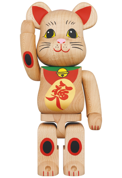 BE@RBRICK カリモク招き猫 参 400％