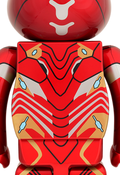 BEARBRICKBE@RBRICK IRON MAN MARK 50 1000％