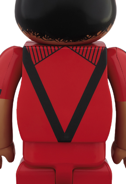 MEDICOM TOY - BE@RBRICK Michael Jackson Red Jacket 100％ & 400％