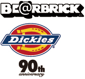 MEDICOM TOY - 非売品 Dickies 90th LOGO Color ver. 100%ベアの