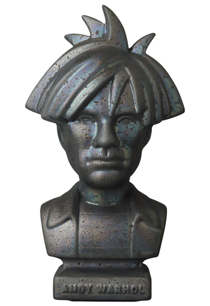 MEDICOM TOY - CERAMICK Andy Warhol Bust 80s