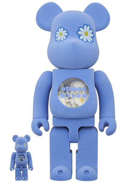 MEDICOM TOY - BE@RBRICK atmos × NYLON JAPAN TYPE-2 100％ & 400％