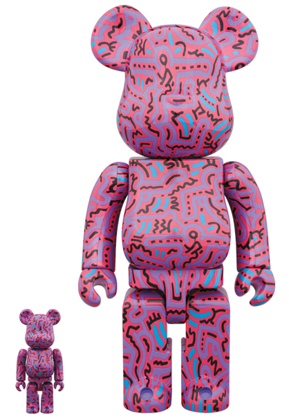 keith haring be@rbrick 100% 400% キースヘリングエンタメ/ホビー