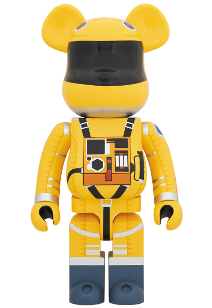 MEDICOM TOY - BE@RBRICK SPACE SUIT YELLOW Ver.1000％