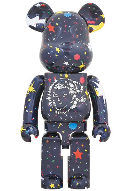 MEDICOM TOY - BE@RBRICK BILLIONAIRE BOYS CLUB STARFIELD 1000％