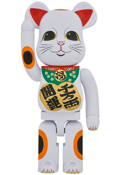 ベアブリック　BE@RBRICK 招き猫 開運・千万両 1000％