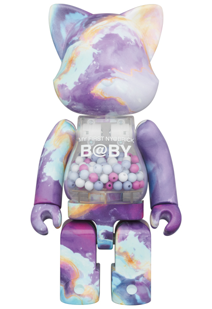 MY FIRST BE@RBRICK MARBLE 1000%&400%