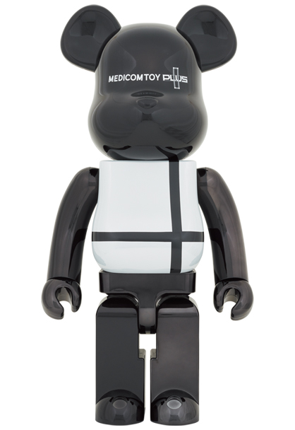 MEDICOM TOY - BE@RBRICK MEDICOM TOY PLUS BLACK CHROME Ver. 1000％