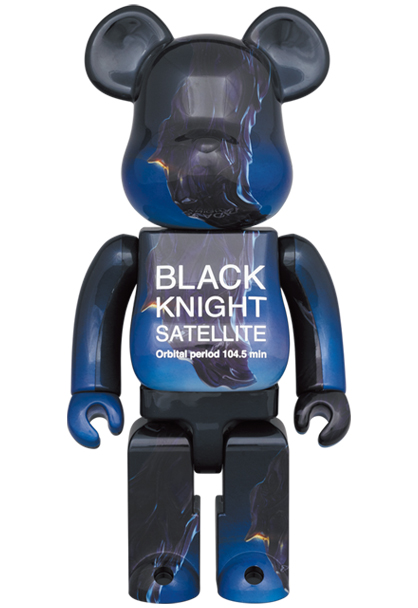 BE@RBRICK BLACK KNIGHT SATELLITE 100％ & 400％/黒騎士衛星/ベア