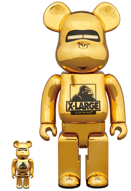 MEDICOM TOY - BE@RBRICK XLARGE(R) × HAJIME SORAYAMA 100％ & 400％ GOLD