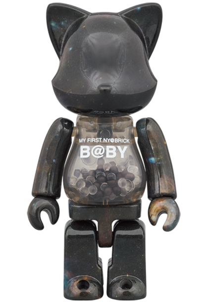 BE@RBRICK B@BY MATT BLACK Ver. 400％&100％