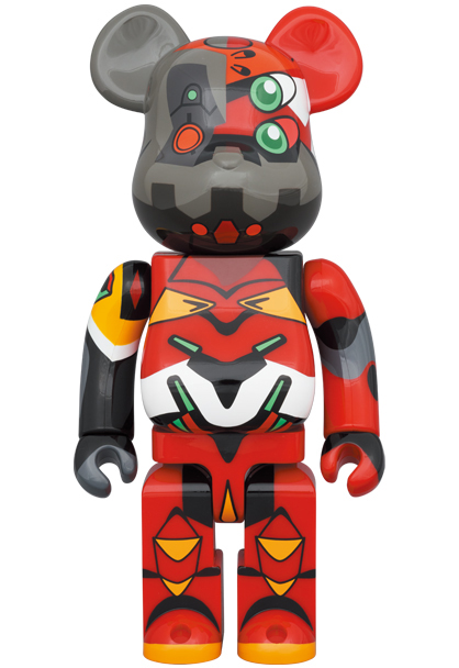 BE@RBRICK エヴァンゲリオン 2号機　100％ & 400％アニメ/ゲーム