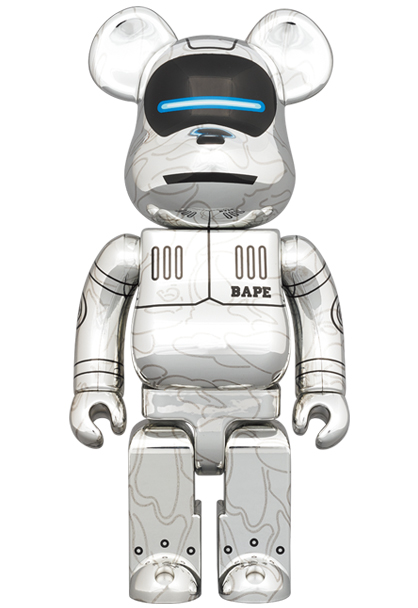 MEDICOM TOY - BE@RBRICK SORAYAMA × BABY MILO(R) 100％ & 400％ GOLD ...