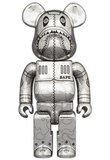 BE@RBRICK BAPE × SORAYAMA SILVER 400％その他