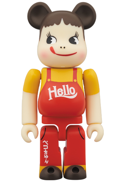 MEDICOM TOY - BE@RBRICK ペコちゃん＆ポコちゃん ビンテージ版 ２体セット　100% MEDICOM TOY - BE@RBRICK BAPE (R) × ペコちゃん & ポコちゃん