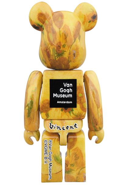 MEDICOM TOY - BE@RBRICK 「Van Gogh Museum」 Sunflowers 100％ & 400％