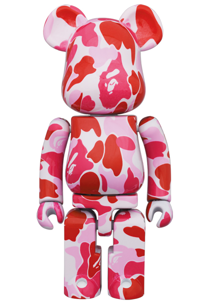 ABC CAMO BE@RBRICK BAPE  ベアブリック　ブルー　ピンク