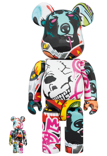 MEDICOM TOY - BE@RBRICK MISHKA 2020 100％ & 400％