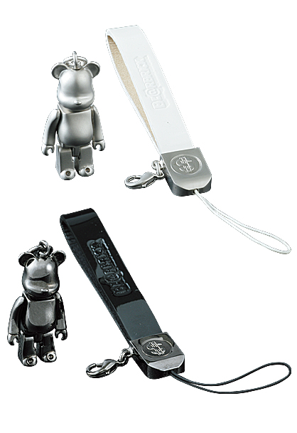 MEDICOM TOY - 50％ ACTION BE@RBRICK SILVER925 STRAP BLACK