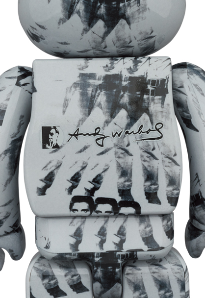 MEDICOM TOY - BE@RBRICK Andy Warhol's ELVIS PRESLEY 1000％