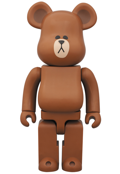 BE@RBRICK - 未開封品 ベアブリック LINE ブラウン 400% be@rbrick MEDICOM TOY - BE@RBRICK ブラウン 400%