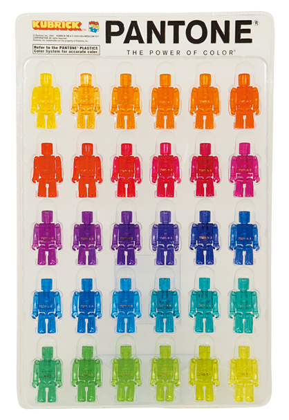 PANTONE KUBRICK MEDICOM TOY THE POWER OF COLOR Set Lot of 30